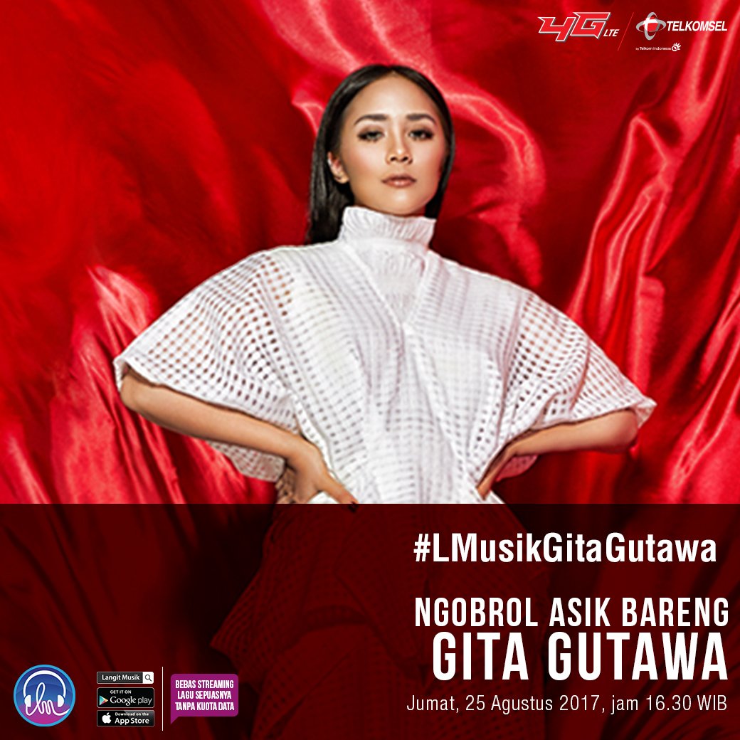 Hi, sore ini di jam 16.30 WIB, kita akan ngobrol sama <a href="/gitagut/">Aluna Sagita Gutawa</a> jgn sampai kelewatan. Ada 5 CD Exclusive untuk kamu lho! #LMusikGitaGutawa