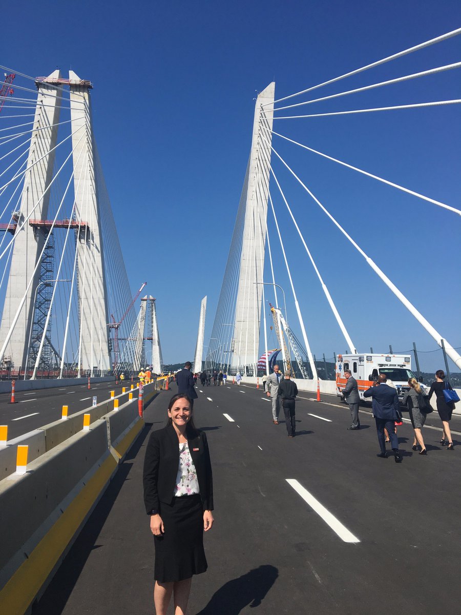 CohenPierson's tweet photo. Honored to be among the first to walk across the new Tappan Zee Bridge, with my sr. management colleagues at ENT and Allergy Associates, LLP https://t.co/RqqQ4gjd8o