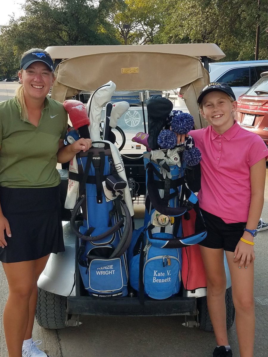 Awesome seeing <a href="/JMJGATX/">Jim McLean JrAcademy</a> &amp; <a href="/JimMcLeanTexas/">Jim McLean Texas</a> star <a href="/kenziewgolf/">Kenzie Wright</a>  today <a href="/SBRCC/">Stonebridge Ranch CC</a> #ponyup @SMUGolfW #KateBennett #girlsgolf #1Golfschool