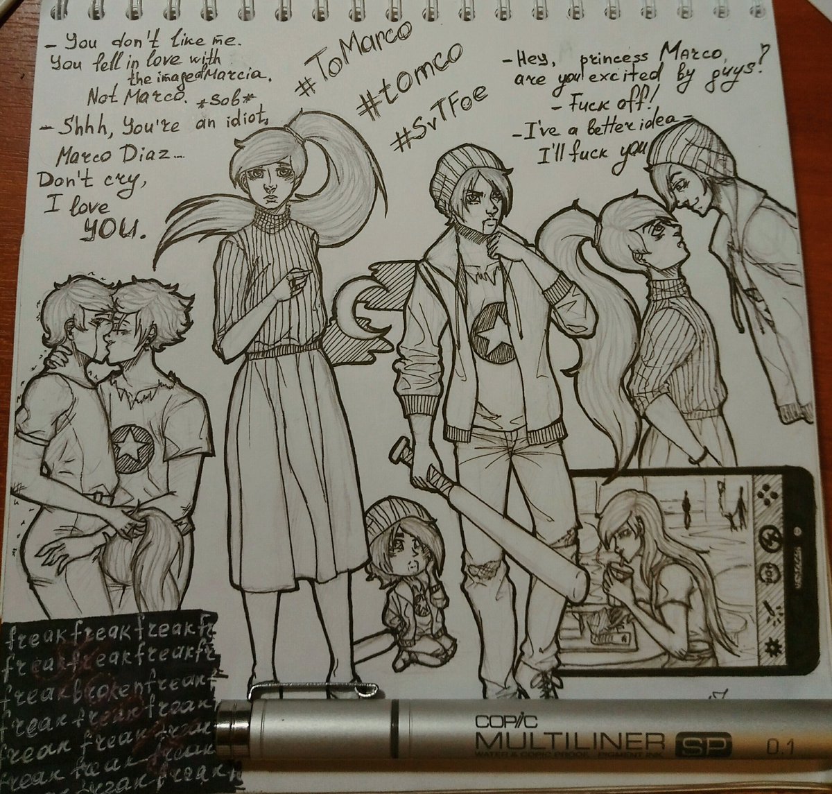 First_MiM's tweet photo. Ща бы трапов рисовать и моменты из своего фф, который в черновиках.
｡ﾟ(ﾟ´ω`ﾟ)ﾟ｡
#SVTFOE #tomco #tomarco #marco_diaz #tom_lucitor https://t.co/uX9kgIedB3