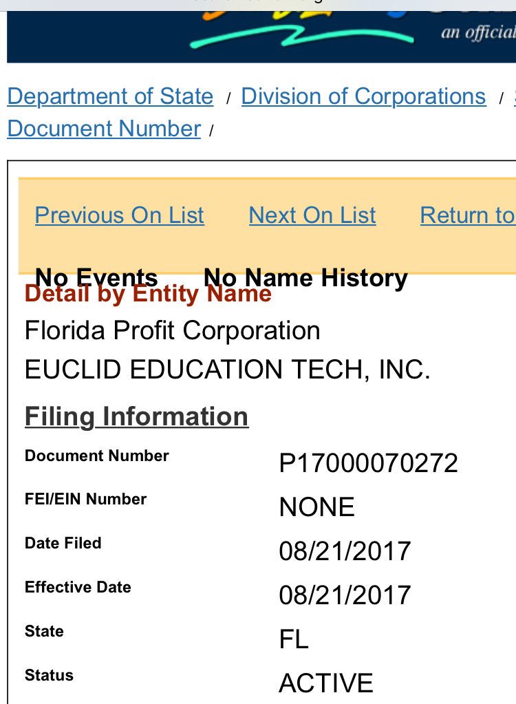 EuclidEdTech's tweet photo. Ok, finally registered the business. Next step, my FEI number. After that, upload the #VirtualReality app in #PlayStore and #AppStore ! https://t.co/CbgAEQwGFd