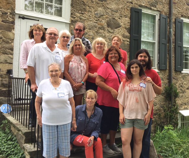 #NBTuesTalks Attended150th Bull family reunion at Bull Stone House built in 1720s by my ancestors- pioneer settlers in Orange County, NY.
