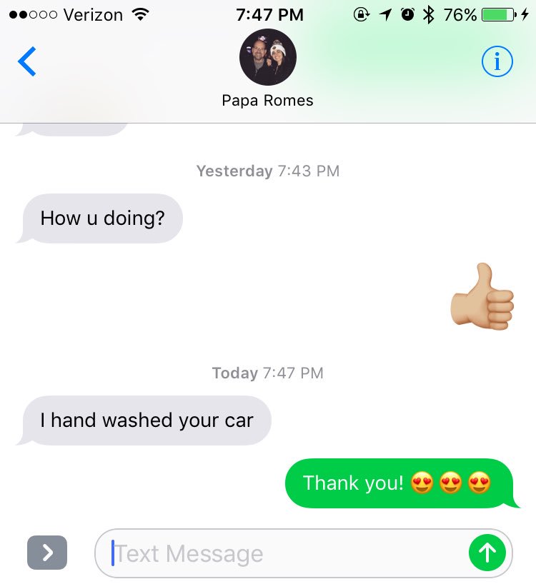 dromezzz's tweet photo. I literally don't deserve Papa Romes 💕 https://t.co/fPNL9qBoRl