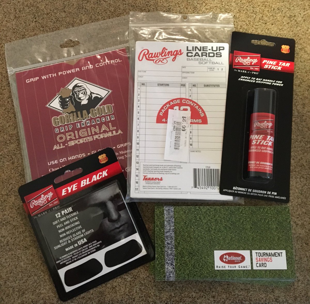 FenelonFastball's tweet photo. Got a bit of everything: something for coach, the sticks, the arms, and the gold glove fielders for the weekend! #letsgetthisgoing! https://t.co/Ln4DBM9o26