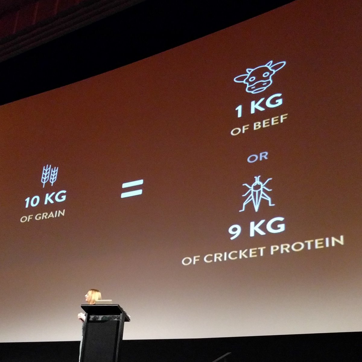 Peter Wagstaff (@peterwagstaff) on Twitter photo "Insects don't fart" - <a href="/Bugshop1/">Butterfly Skye</a> talking about the benefits of edible insects vs meat at #RealBigThings "Insects don't fart" - <a href="/Bugshop1/">Butterfly Skye</a> talking about the benefits of edible insects vs meat at #RealBigThings