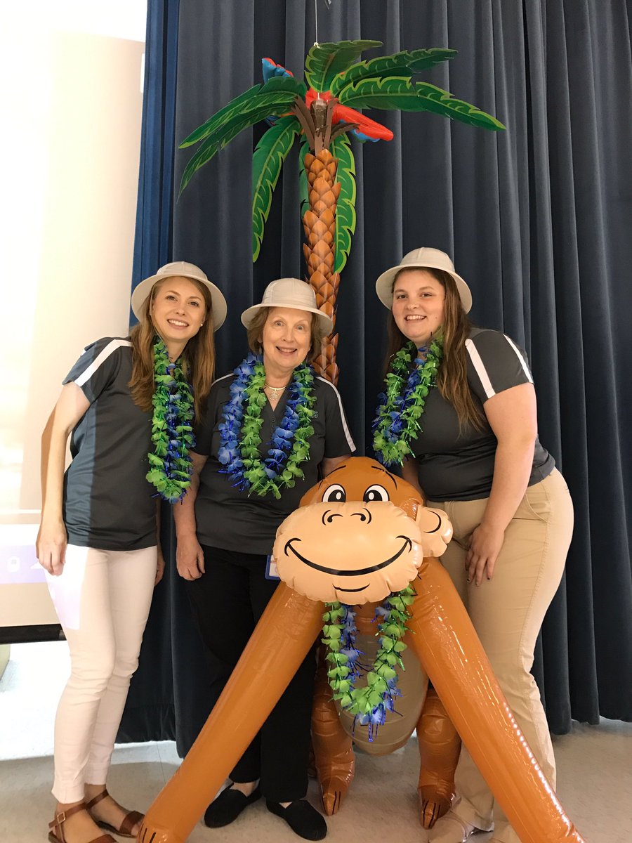NLE music staff ready for the first day assemblies! @nle18
