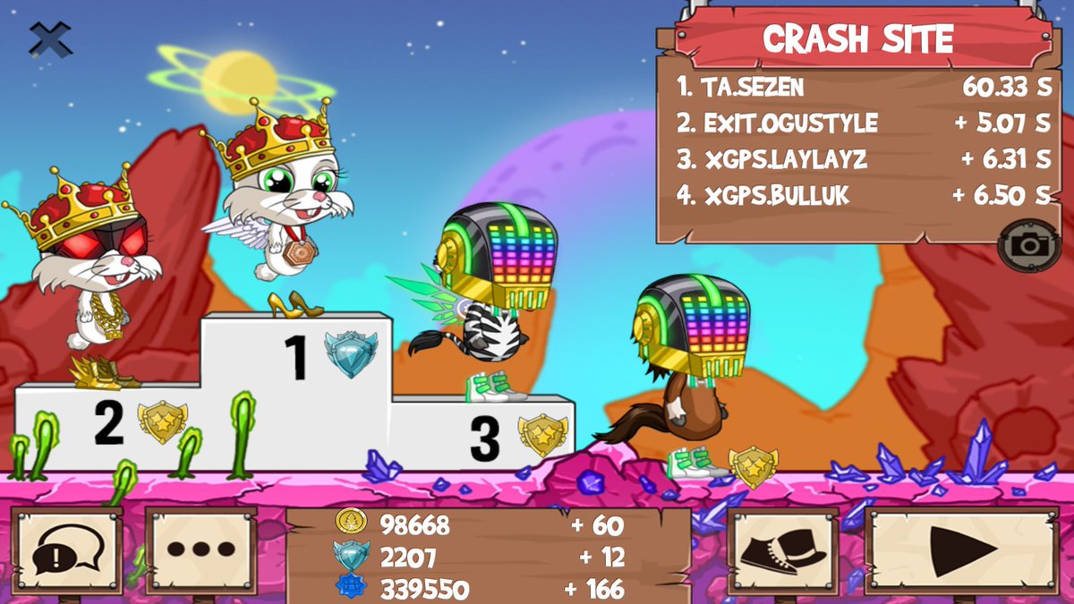S3Z3NNN's tweet photo. Get on my level, son! #funrun2 #ogustyle #Laylayz #Bulluk https://t.co/RQhFlu4irx