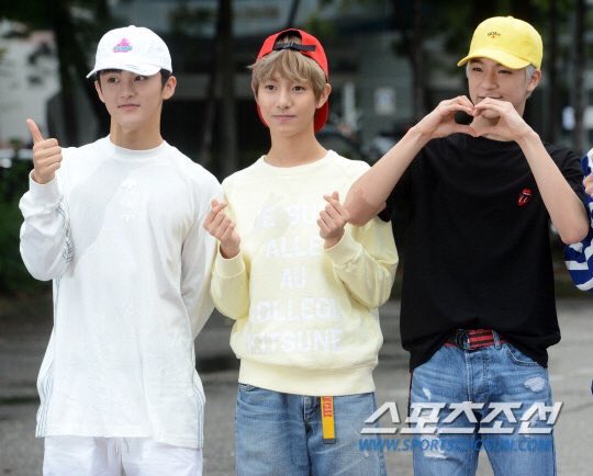 SM_NCT's tweet image. [PRESS] 170825 #NCT_DREAM at KBS Music Bank

#MARK #RENJUN &amp;amp; #JENO