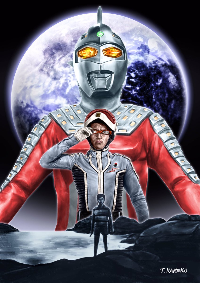 ANNEinfinity はじめまして。髙島屋ウルトラセブン展のイラストを描か
