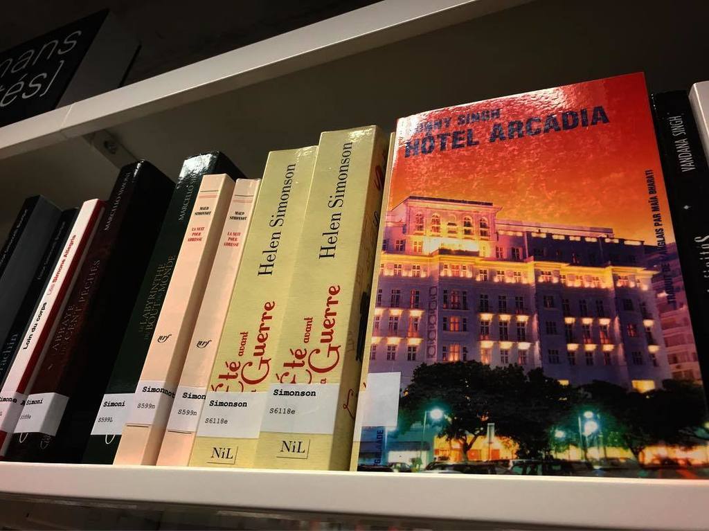 EmilieArshif's tweet image. In newest acquisitions, Hotel Arcadia by Sunny Singh #wherebooksgo at @banq_officiel in Montreal ☺️#book #books #l… ift.tt/2iwmbk7