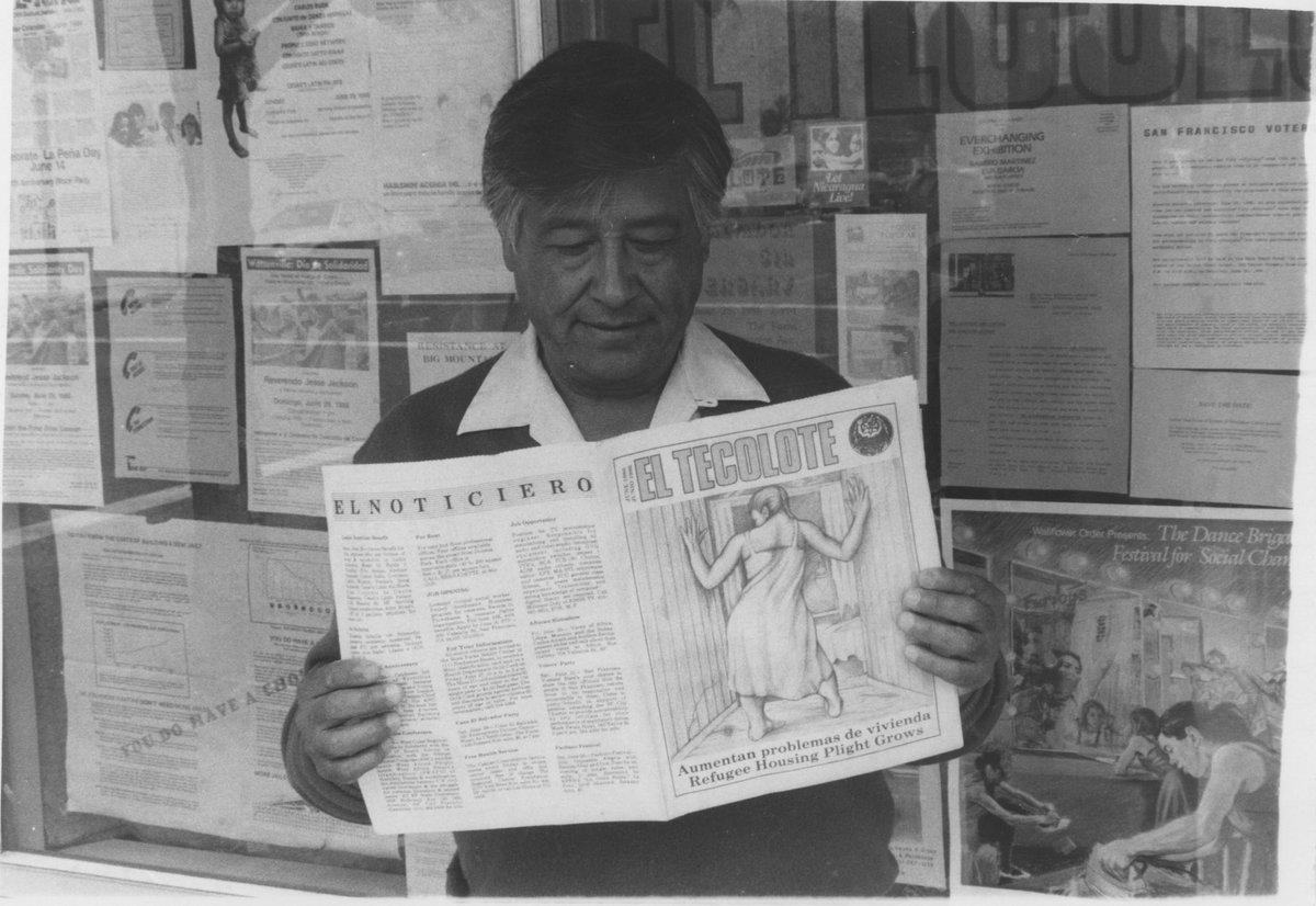 Please join us in wishing our signature project <a href="/elteco/">Diego el teco tecatesismo</a> a happy 47th birthday! Almost 5 decades of community stories in SF's Mission.