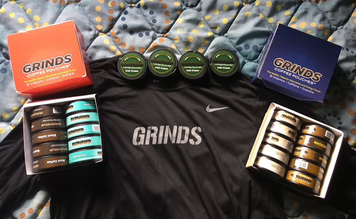 Thanks <a href="/getGRINDS/">Grinds Pouches</a> for the care package ⚾️⚾️