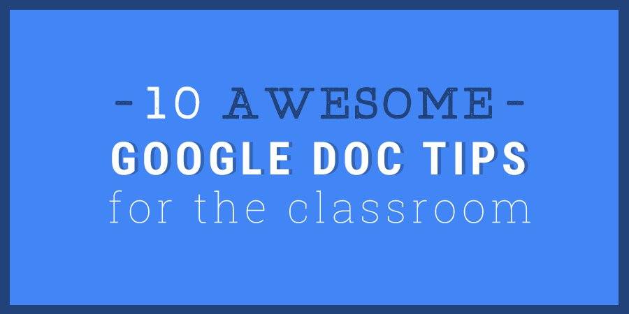 GoogleForEdu's tweet photo. Elevate your lesson plans with these 10 awesome ways to use #GoogleDocs in the classroom via @WeAreTeachers https://t.co/UCVm3Epfqk https://t.co/H57CAzf8w5
