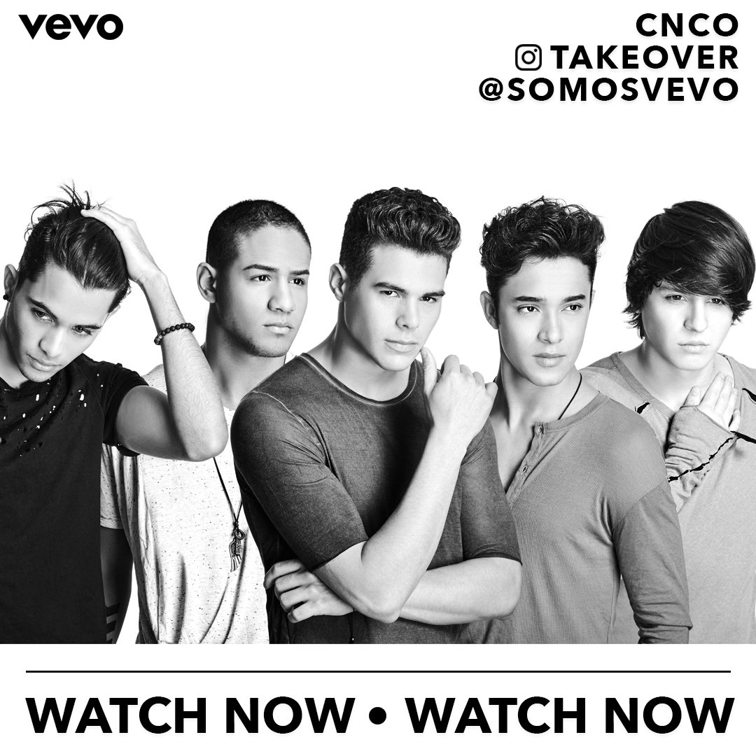 Vevo's tweet photo. #CNCOwners‼️ Watch @somosvevo Instagram Stories to follow @CNCOmusic tonight at #PremiosTuMundo. #CNCO https://t.co/Ss3Tgq76rU