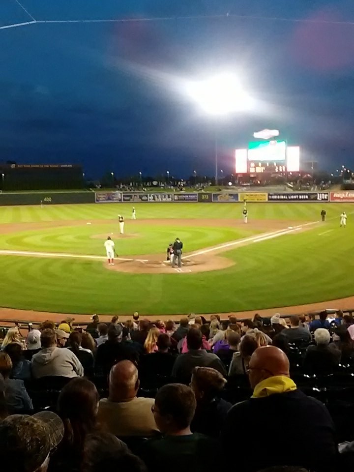 MTS sang tonight's National Anthem before the <a href="/greatlakesloons/">Great Lakes Loons</a> game.