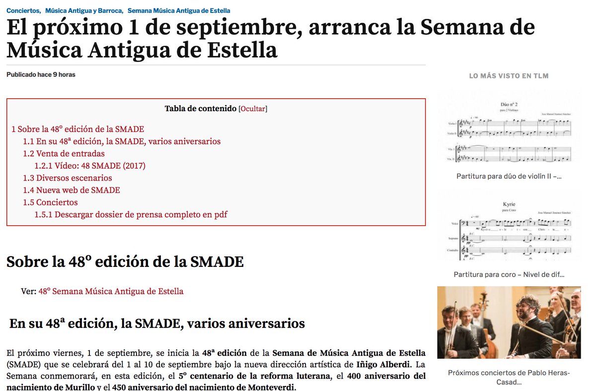 cultura_na's tweet photo. La revista @TodalamusicaEs avanza la programación de #SMADE2017
https://t.co/PFlWIcgoH7 https://t.co/4rdaXGhnOy
