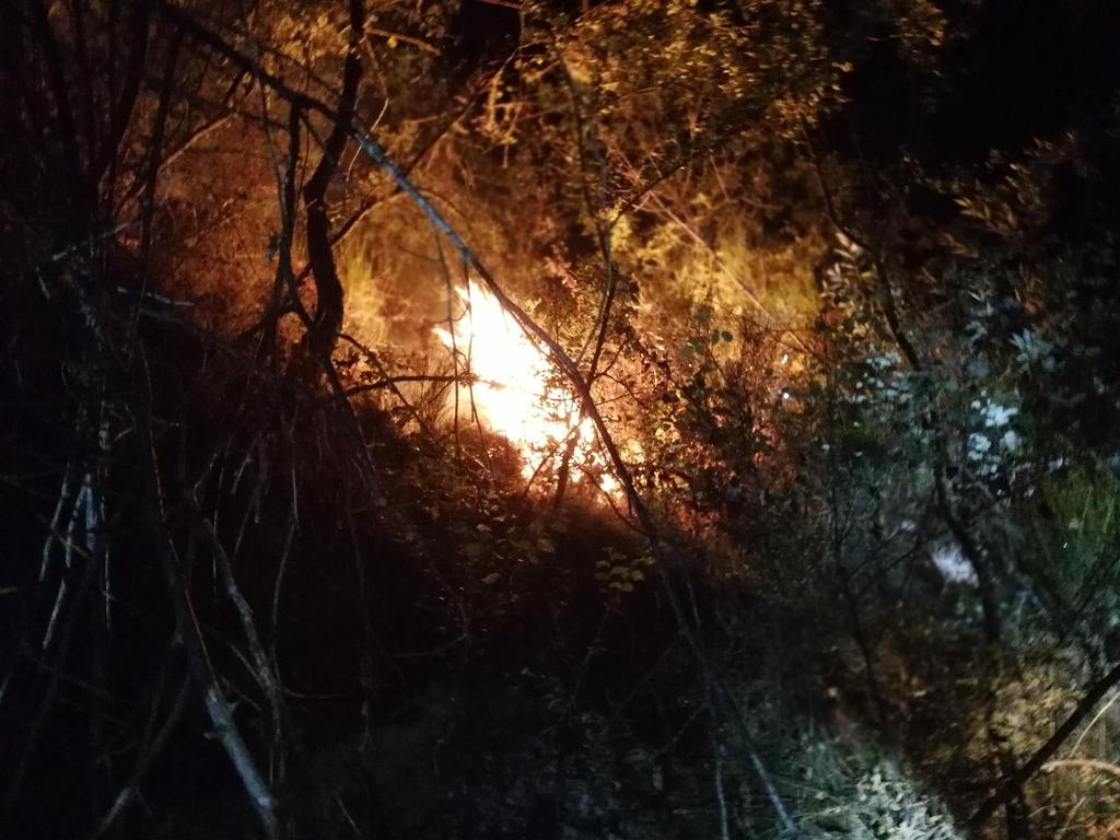 UMEgob's tweet photo. #IFLosadilla Progresión conjunta #BRIFtabuyo #UME x terreno escarpado tendido línea manguera 700 metros para atacar foco en defensa Encinedo https://t.co/ekUrK2zbJB