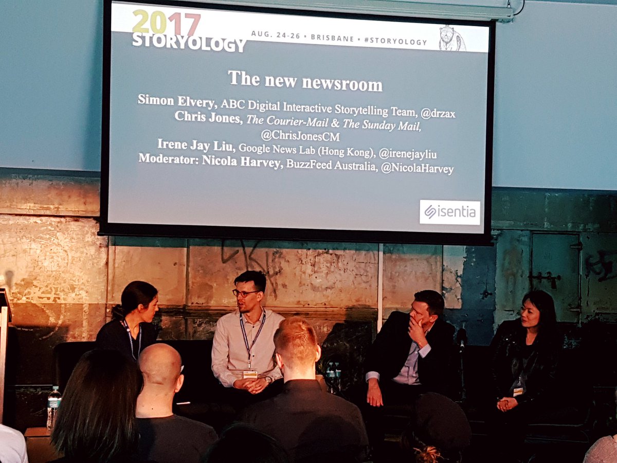 JessicaMylne's tweet photo. .@ChrisJonesCM says trust is essential for the digital newsroom at @walkleys #Storyology https://t.co/zLhDI3PaM4