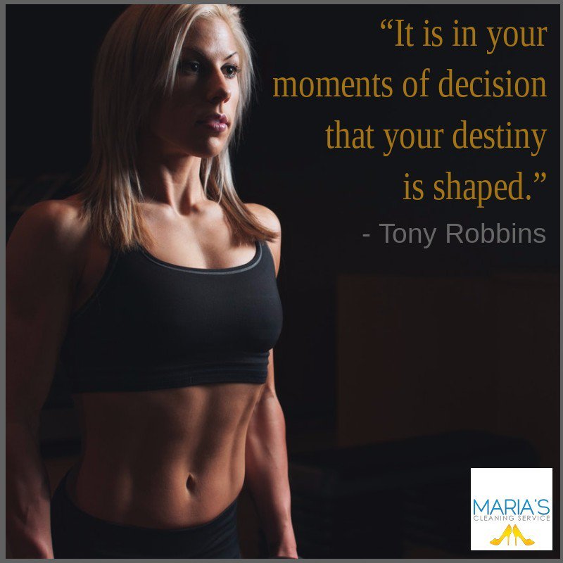 MariaEmpowers's tweet photo. “It is in your moments of decision that your destiny is shaped.” #tonyrobbins #decisions #mariaempowers https://t.co/VFwCyho2cK