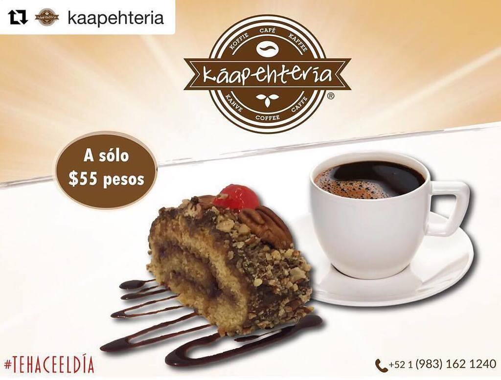 RoAlpuche's tweet photo. @kaapehteria・・・
Disfruta esta tarde con un delicioso #RollodeChocolate, realizado con mucha dedicación para deleitar tu paladar y lo puedas… https://t.co/4ivfsBGC0H