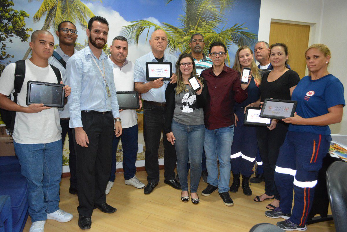 Cisbaf_oficial's tweet photo. Equipe do Samu Japeri recebe tablets e novos celulares

Incremento visa reduzir tempo de atendimento aos pacientes. #samu #japeri #saude https://t.co/OHkzwXUOIC