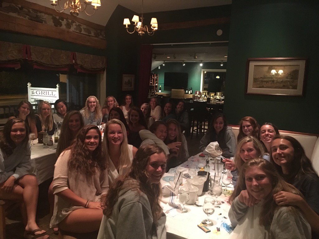 AStrache's tweet photo. @EA_Athletics loving team dinner in MD! Great start! https://t.co/iGzHVLsvMB