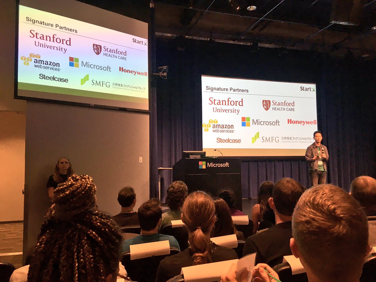 rlacombe's tweet photo. Excited to present at @StartX VIP night tonight. Amazing to have been part of this summer's session! #StartXvip https://t.co/Ss1ztLa3c0