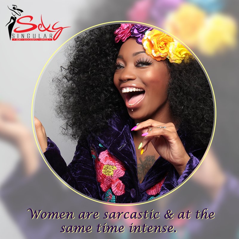 SexySingular's tweet photo. Women are sarcastic and at the same time intense
Stay Tuned with : https://t.co/oNleSGafvP
#SexyWomen #Humour #SensitiveWomen https://t.co/oS52ktTKky