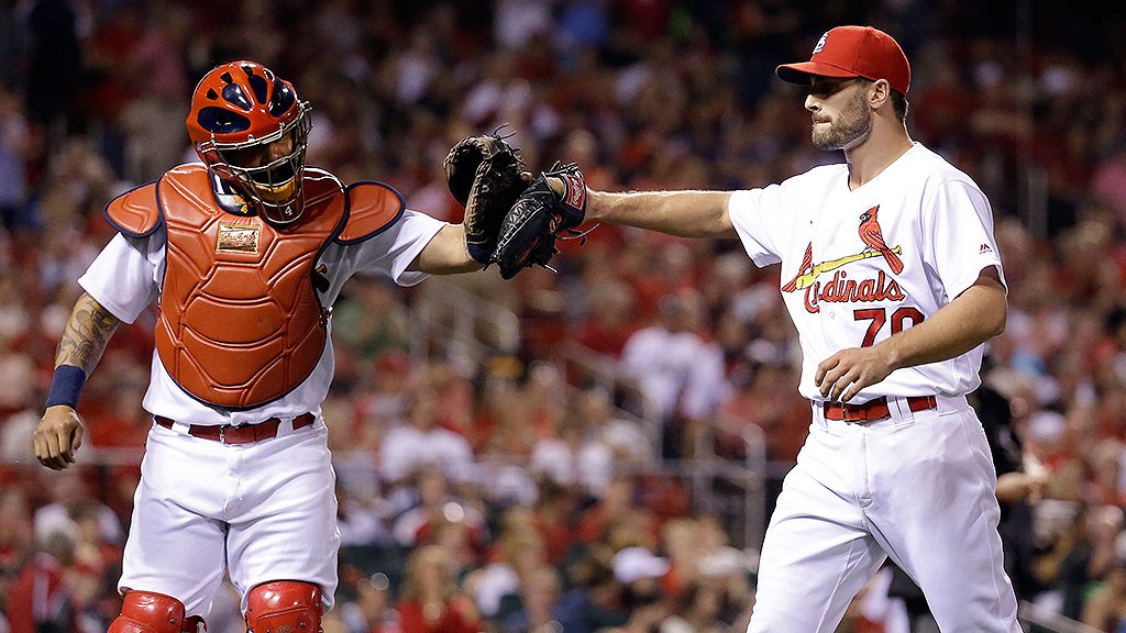 Cardinals's tweet photo. Tyler 🦁🦁 extends his consecutive scoreless innings streak to 15.2, the 2nd longest active streak in the majors. #STLCards https://t.co/N042MlKon8