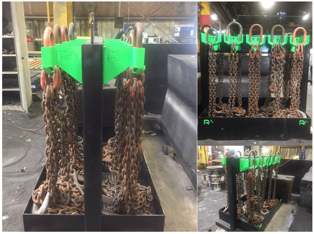 SlingsUnlimited's tweet image. Check out the PATENTED Rigging Tree cradles! Without a doubt, the safest way to store your rigging. Exclusively available @SlingsUnlimited.