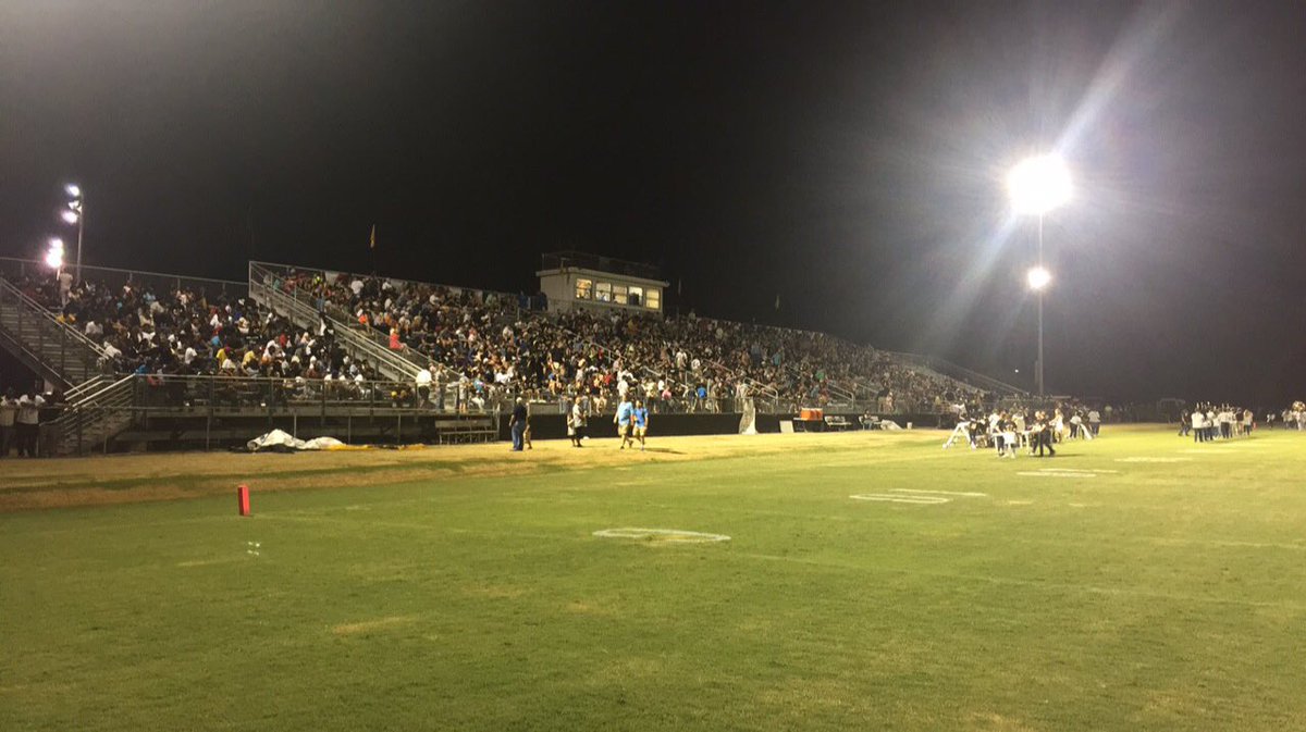 AmoryFB's tweet photo. What a showing by the Panther faithful tonight! 

#PantherPride https://t.co/gZWlI3DTsT