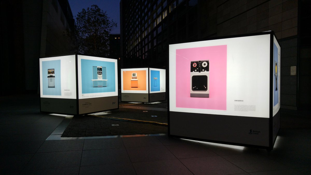 christopherw's tweet photo. These are too cool @Docubyte, good work! Fabulous photo of Baby, it's impressive up close too. @RegentsPlace #lifemeetstech @msimanchester https://t.co/JSPtkMLc9A
