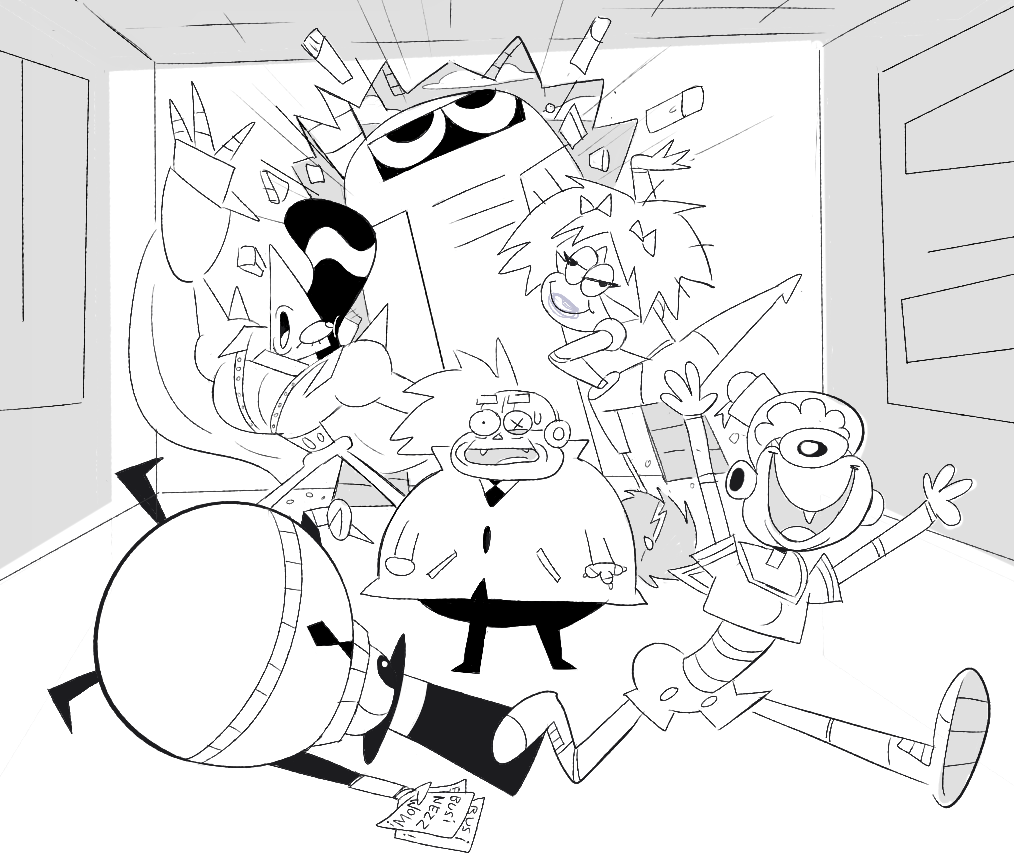 *we r family plays in the distance* 