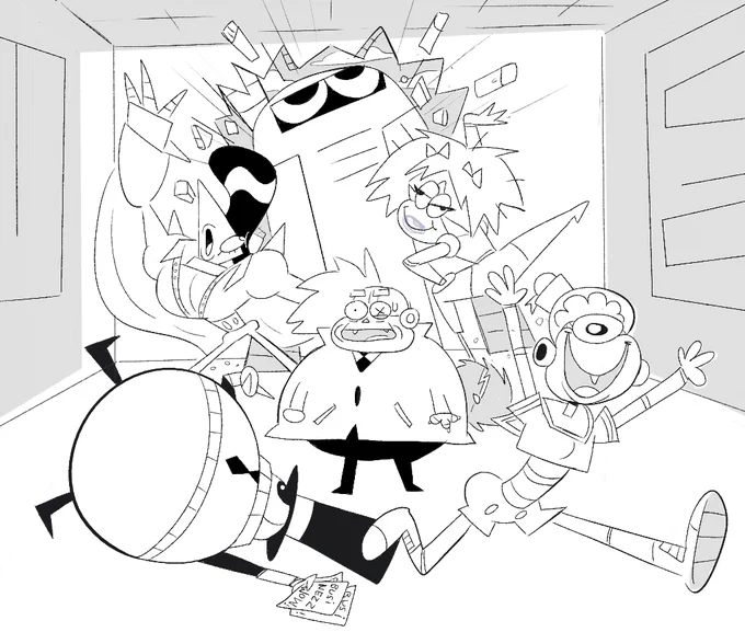 *we r family plays in the distance* 