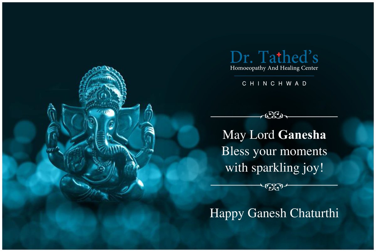 dr_tathed's tweet photo. May #Vighnaharta remove all obstacles and shower you with good health and happiness.
Happy #GaneshChaturthi !

#GanpatiBappaMoraya #DrTathed https://t.co/MzaqoaR8PQ