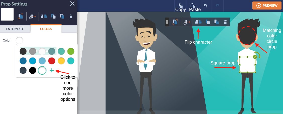 Vyond's tweet photo. Ever wondered how to show the back of your GoAnimate character? We've got answers for you: https://t.co/Pss9ss4EDh #GoAnimateTip https://t.co/90zuqQvmh4