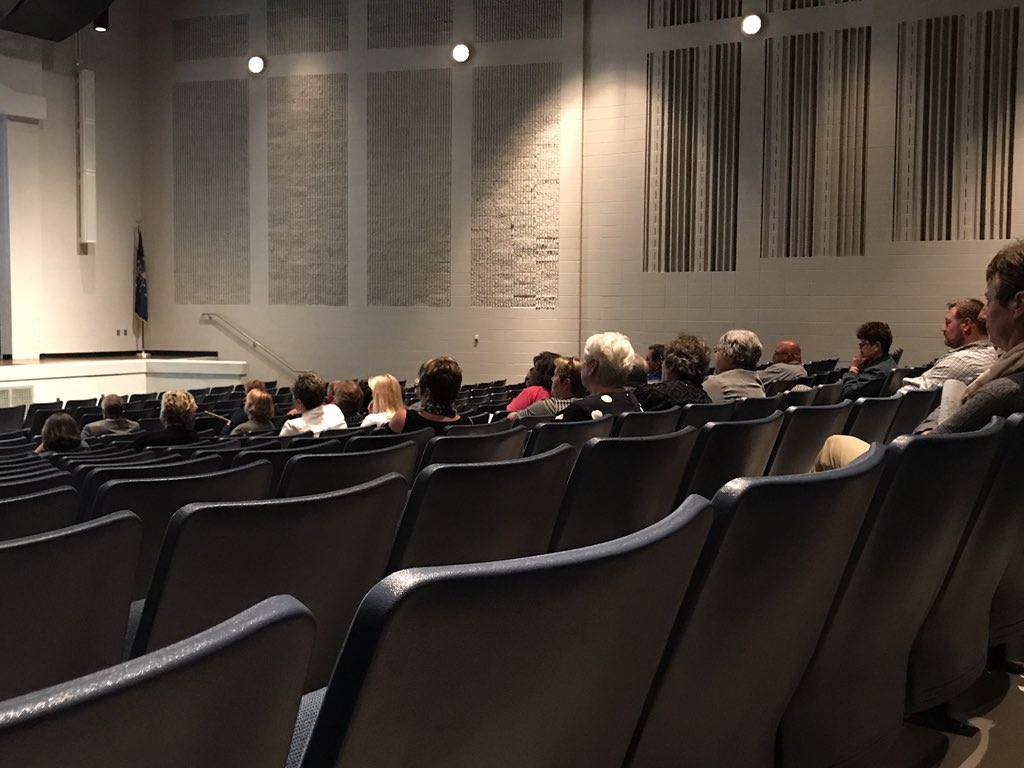 RoniEmbry's tweet photo. Listening to Jennifer McCormick at one of her town hall meetings. https://t.co/S5qCe3SHdn
