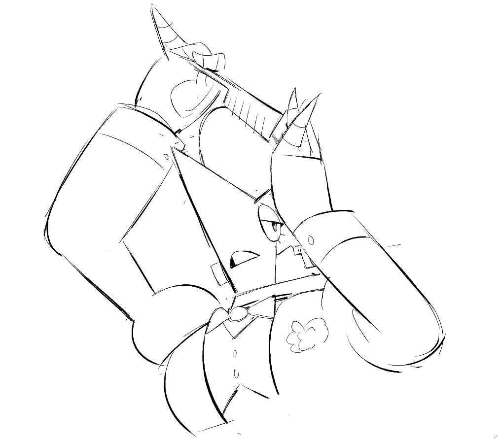 alt sketch for plaza prom promo and a ray getting READY 
