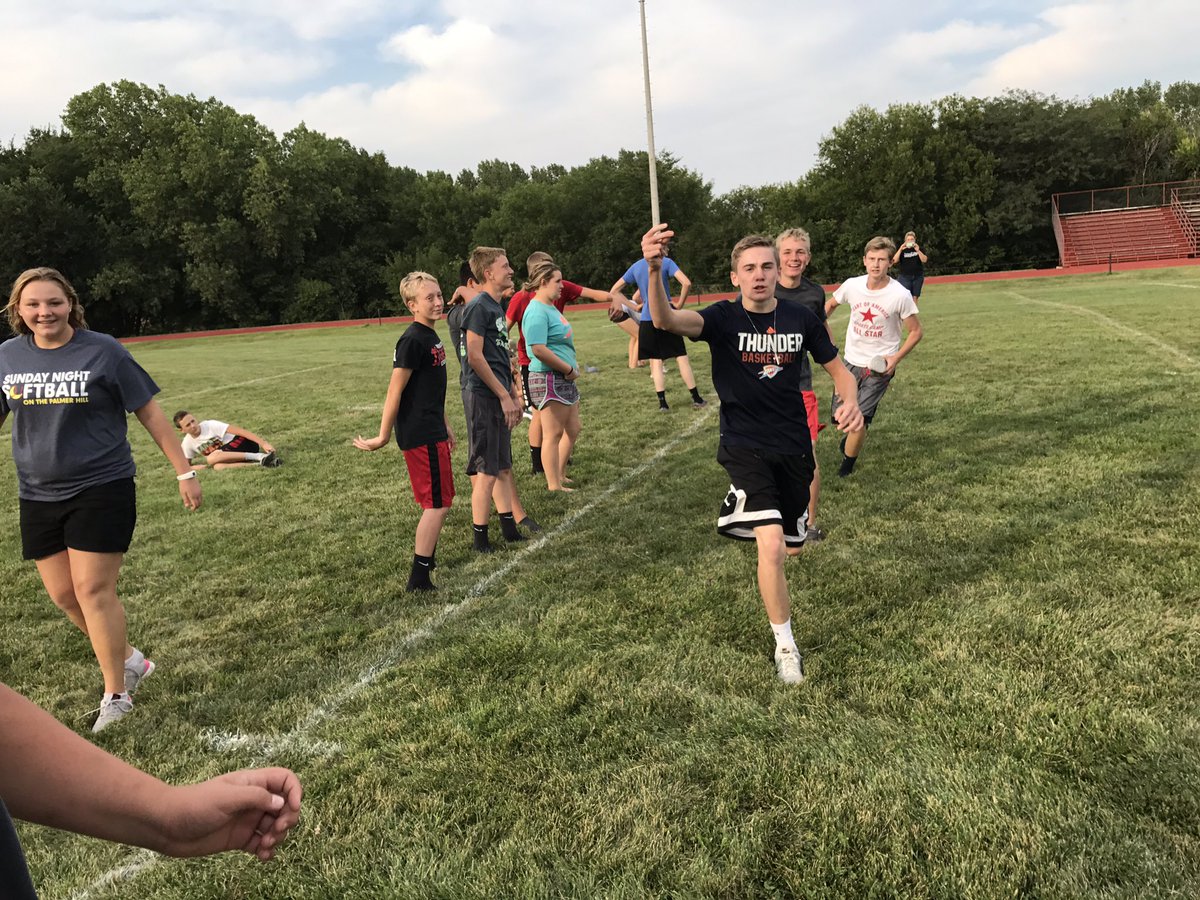 Washington County had our recruitment party with an amazing race. The winners got their money back for dues. #theyeartobeinFBLA