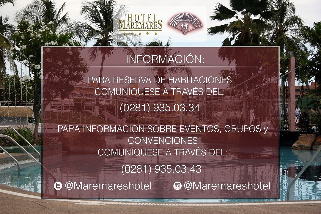 Comunícate con nosotros a través de los números en pantalla o Email: ventas@bbhvenezuela.com / reserva@bbhvenezuela.com  #hotel #eventos