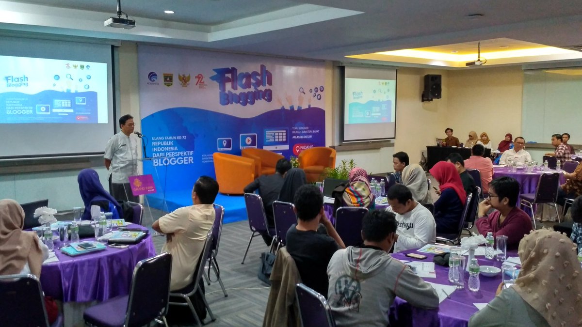 Kali ini kami <a href="/BloggerPalanta/">Blogger Palanta</a> lagi ikut Flash Blogger <a href="/kemkominfo/">IsNotSepuh</a> di Inna Muara 25 Agus 2017 #FlashBlog72RI