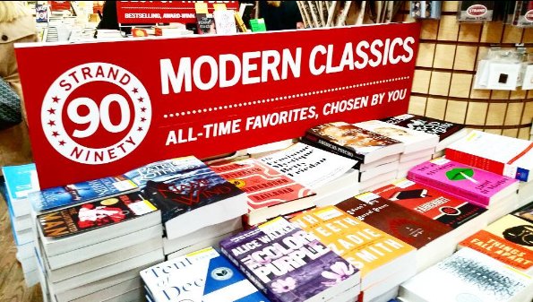 UnionSquareNY's tweet photo. Find your next great read w. @strandbookstore's list of 90 all-time favorite books #Strand90 #UnionSquareNY https://t.co/ZLQBpOSeF0 https://t.co/8vkSHG1Wvr