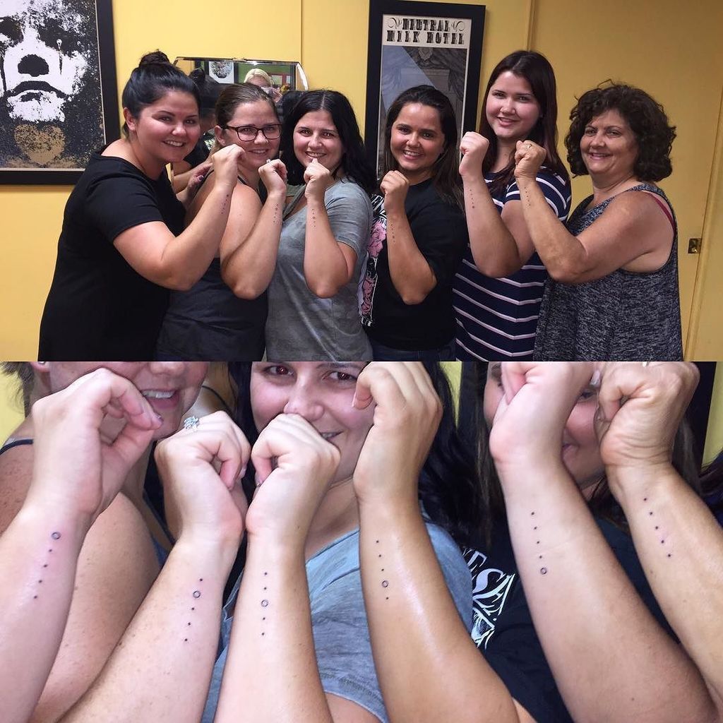 matching anchor tattoos for sisters