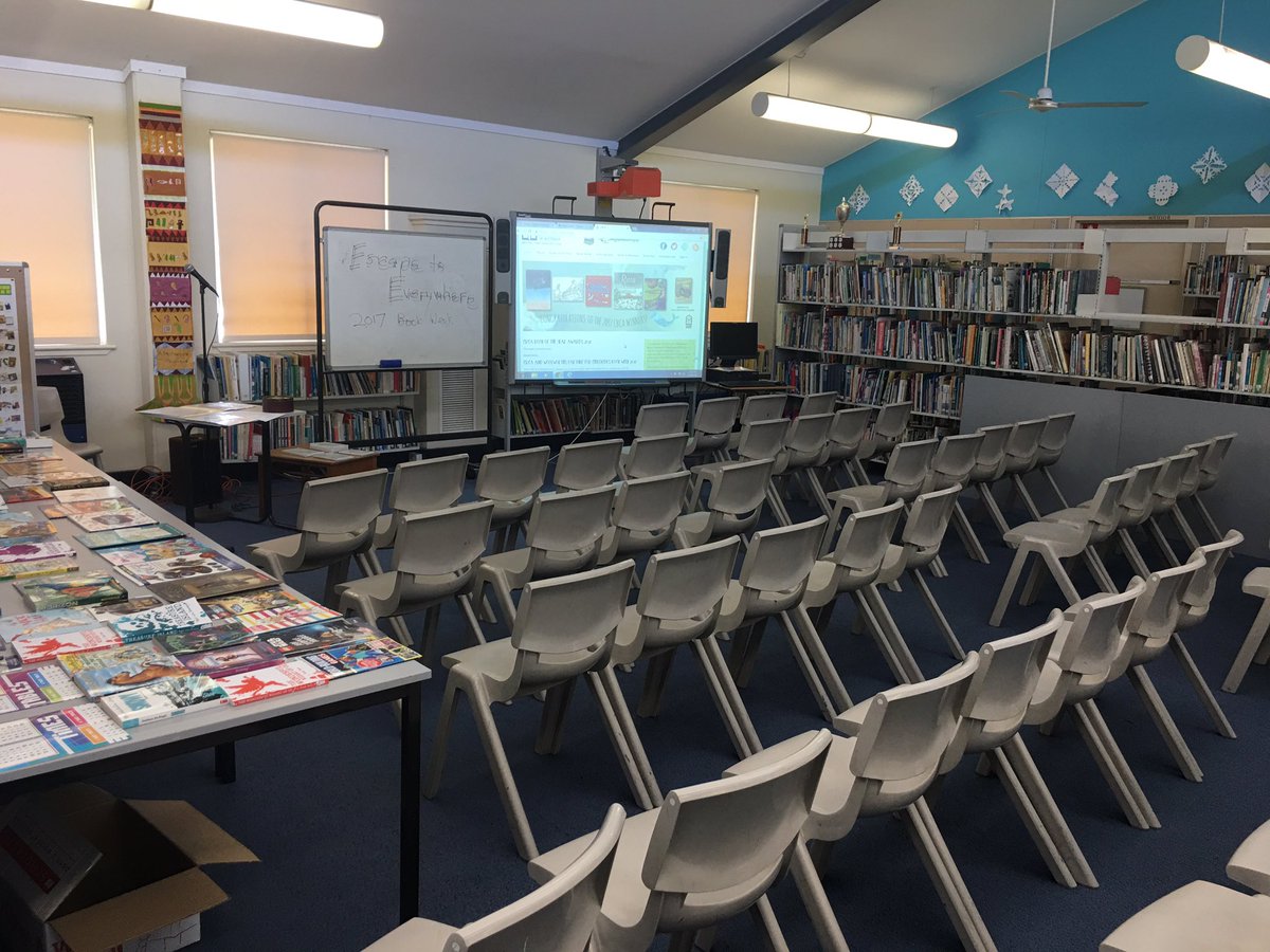 victorjd's tweet photo. Waiting for Year 7 to collect their #Book_Week prizes! https://t.co/rraNLg6OtR