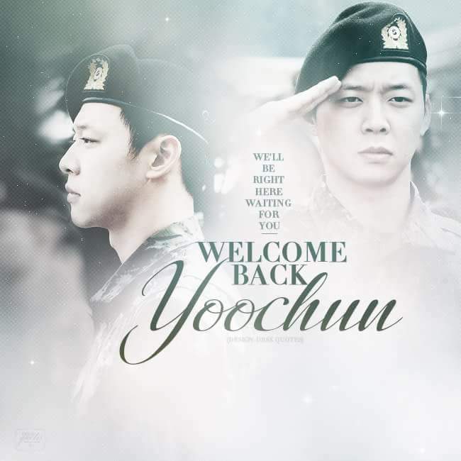 AnnaWidayu's tweet photo. WElcome back yoochun https://t.co/YtnbZX73fh