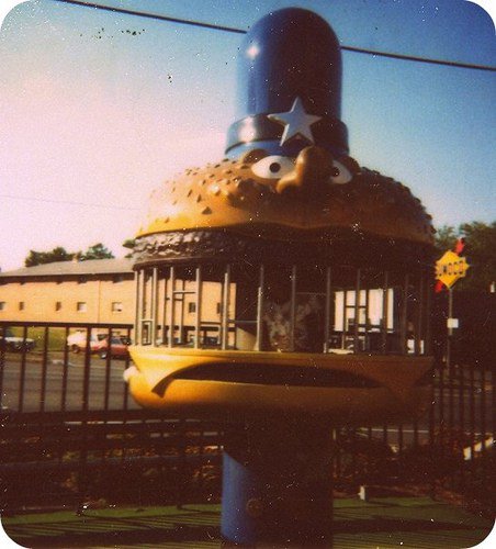 killer_kitsch's tweet photo. Another #NationalBurgerDay post, RT if you ever got trapped inside Officer Big Mac. https://t.co/7SqWGzA5LC