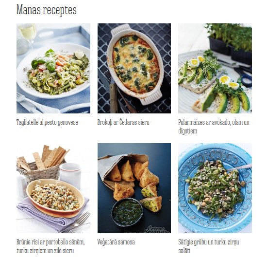 Vai pamanīi, ka jaunajā #cetrassezonas portālā tagad vari veidot pats savu recepšu grāmatu? cetrassezonas.lv/lv/manas_recep…