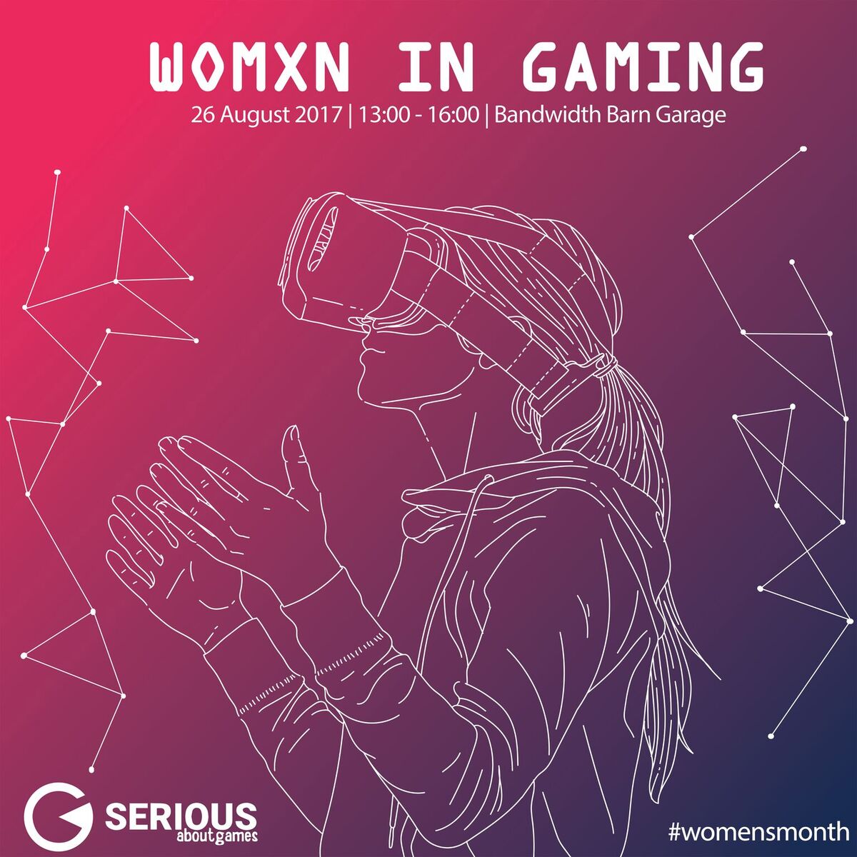 67GamesSA's tweet photo. We're ending #womensmonth on a high with this @SeriousGamesSA Womxn Gaming Day. Book your ticket https://t.co/gjwmt3TxHY https://t.co/rAB8HQQjTk