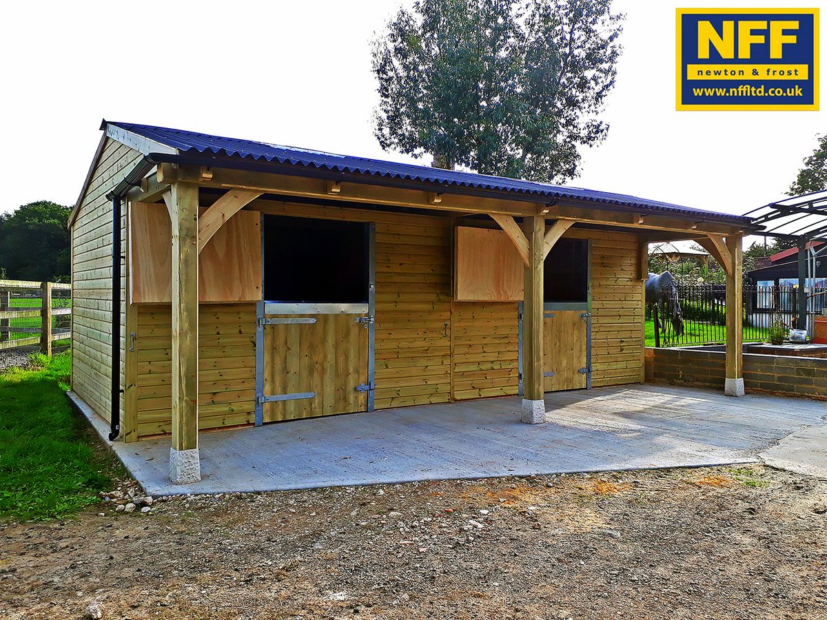 NFFTimberBuild's tweet image. Here's one of our beautiful #bespoke #stableblocks built this week.
#horses #pony #FridayFeeling
bit.ly/2wDI1IC