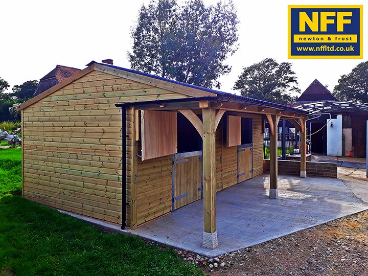 NFFTimberBuild's tweet image. Here's one of our beautiful #bespoke #stableblocks built this week.
#horses #pony #FridayFeeling
bit.ly/2wDI1IC